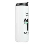 KOOLVATTEN DRAAG MASKERS THERMOSBEKER (Gedraaid links)