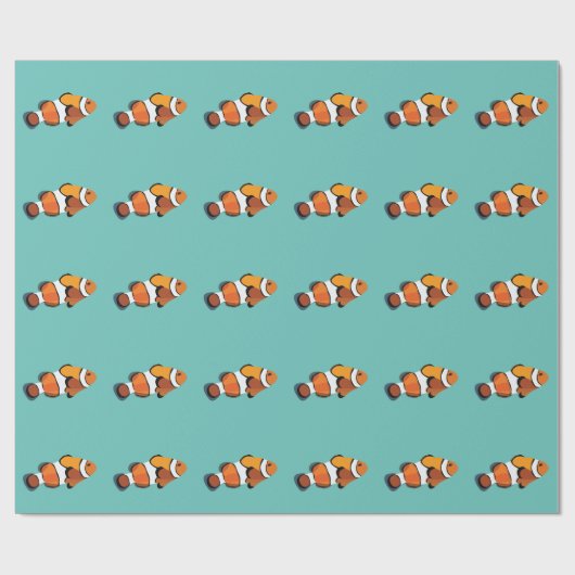 Koolvis Cadeaupapier (Vlak)