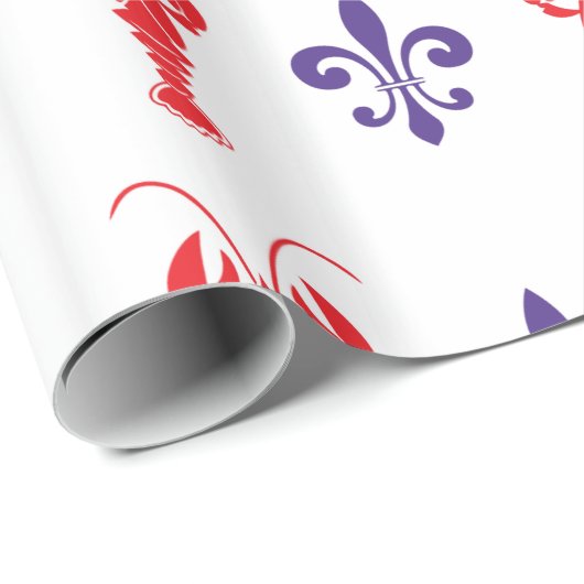 Koolvis en afvalpapier cadeaupapier (Rol Hoek)