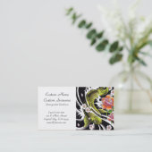 Koolvis, oraal japans zwarte inkt, gelukzali visitekaartje (Staand voorkant)