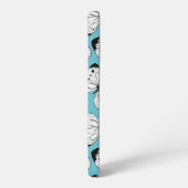Koolvlinderpatroon Samsung Galaxy Hoesje (Linkerkant)