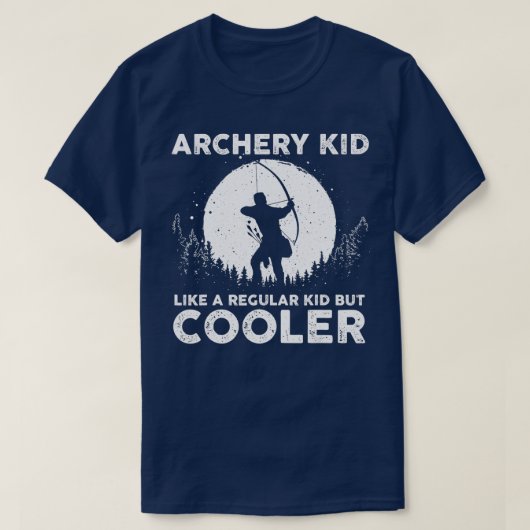 Koolvormig ontwerp voor kinderen Mannen Archer Arc T-shirt (Design voorkant)