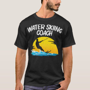 Koolwaterkiemen voor mannen Ski Skiers T-shirt