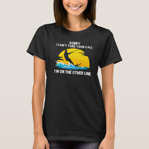 Koolwaterkiemen voor mannen Ski Skiers T-shirt