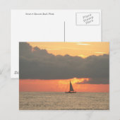 Koolwaterstrand Zonnevaste Briefkaart (Voorkant / Achterkant)