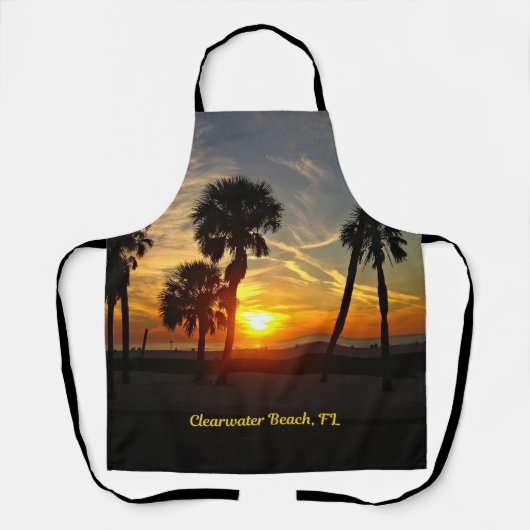 Koolwaterstrand Zonnezon Schort (Voorkant)