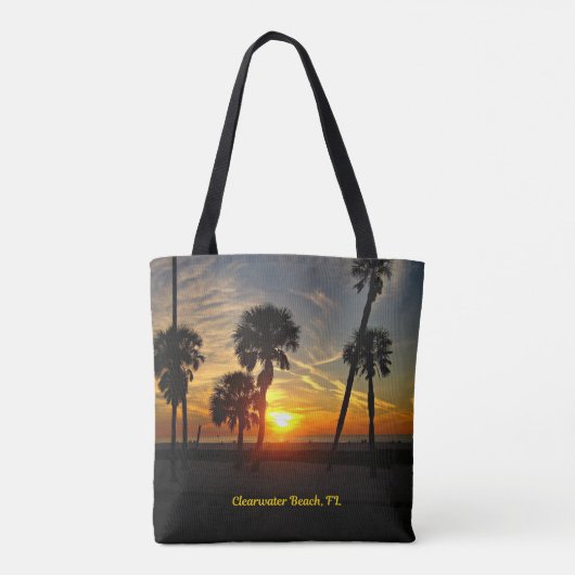 Koolwaterstrand Zonnezon Tote Bag (Achterkant)