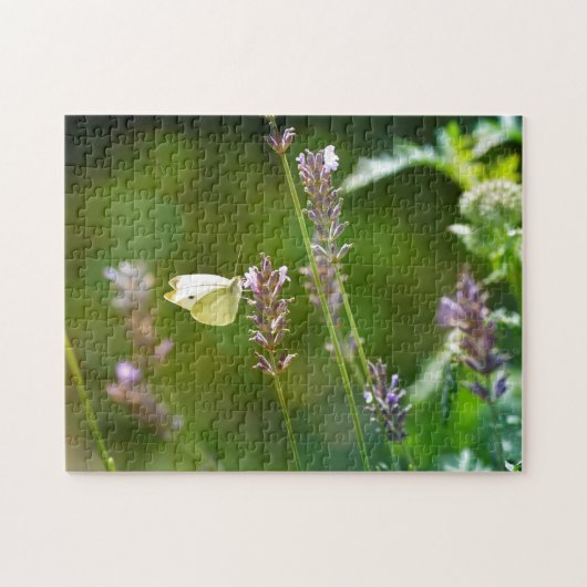 Koolwitje Legpuzzel (Horizontaal)