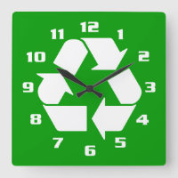 KOOLWITTE RECYCLEN SYMBOOL GAAT GROEN