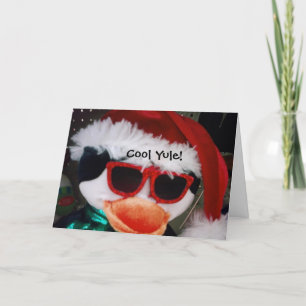 "KOOLYULE/RAD NIEUW JAAR DUDE" FEESTDAGEN KAART
