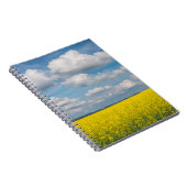 Koolzaakveld & wolken notitieboek (Rechterzijde)