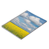 Koolzaakveld & wolken notitieboek (Linkerzijde)