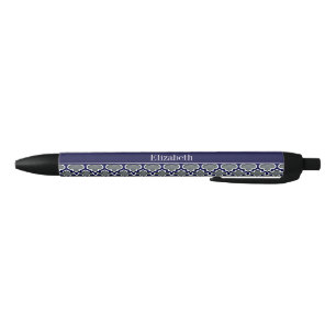 Koolzeemacht wat Marokkaans #5DS monogram naam zee Zwarte Inkt Pen