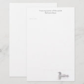 Koon papier: briefpapier (Voorkant / Achterkant)