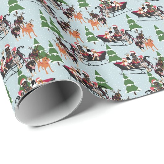 Koonhondvloerpapier Cadeaupapier (Rol Hoek)