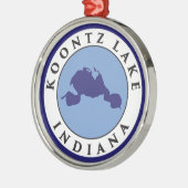 Koontz Lake, Indiana Metalen Ornament (Links)