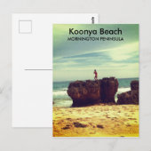 Koonya Beach, Mornington Peninsula, Victoria, Aus Briefkaart (Voorkant / Achterkant)