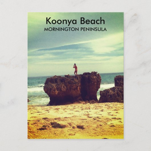 Koonya Beach, Mornington Peninsula, Victoria, Aus Briefkaart (Voorkant)