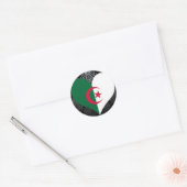 Koop Algerije Vlag Ronde Sticker (Envelop)