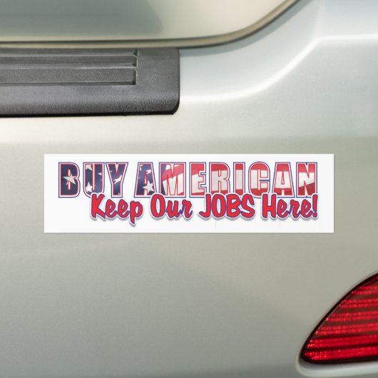 koop american 1 bumpersticker (Op auto)