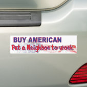 koop American 3 Bumpersticker (Op auto)