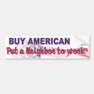 koop American 3 Bumpersticker