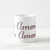 Koop American Hire American Quote Trump Patriotic Koffiemok (Center)