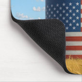 Koop American Sign op een Boerderij Silo Muismat (Hoek)