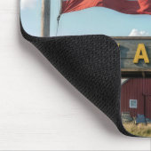 Koop Amerikaans bord met schuur en tractor Muismat (Hoek)