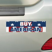 Koop Amerikaans Bumpersticker (Op auto)