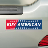 Koop Amerikaans Bumpersticker (Op auto)