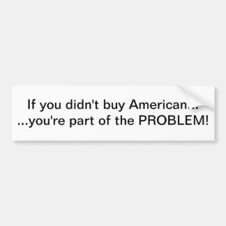 Koop Amerikaans Bumpersticker