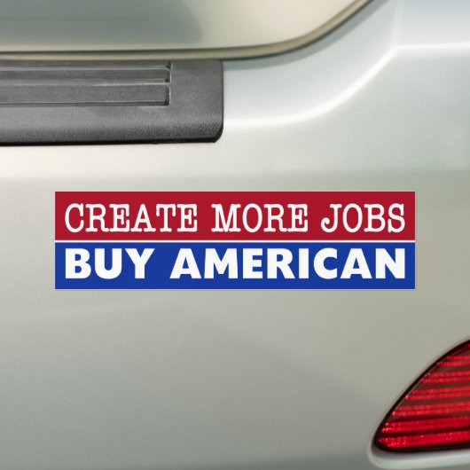 Koop Amerikaans Bumpersticker (Op auto)