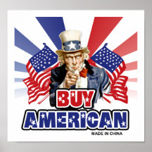 Koop Amerikaans ( Made in China ) - grappige Joke