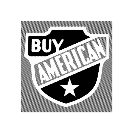Koop Amerikaans Rubberstempel (Afrduk)