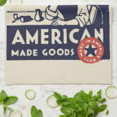 Koop Amerikaans Theedoek (Gevouwen)