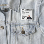 Koop Amerikaans Vierkante Button 5,1 Cm (In situ)