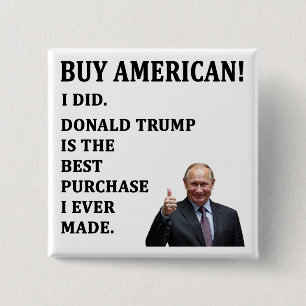 Koop Amerikaans Vierkante Button 5,1 Cm