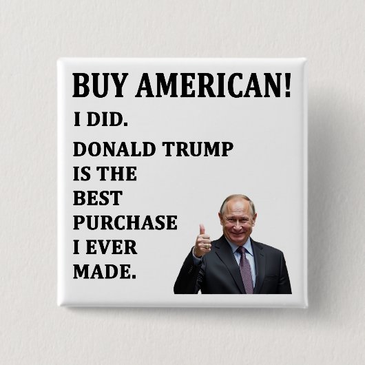 Koop Amerikaans Vierkante Button 5,1 Cm (Voorkant)