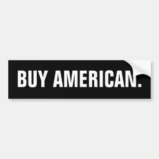 Koop Amerikaanse Bumpersticker (zonder merknaam)
