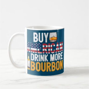 Koop Amerikaanse Drink Meer Bourbon Funny Whiskey Koffiemok