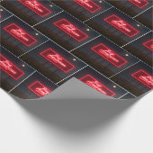 Koop Amerikaanse Rode Neon Lichtbak Cadeaupapier (Hoek)