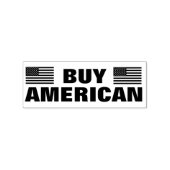 Koop Amerikaanse vlag op maat Rubberstempel (Afrduk)