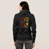 Koop Anikmart Dames Dri-FIT Typography Hoodie (Achterkant volledig)