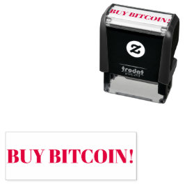 KOOP BITCOIN INKTSTEMPEL  ZELFINKTENDE STEMPEL