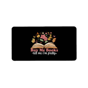 Koop boeken voor me en zeg tegen Stuattdlag Etiket