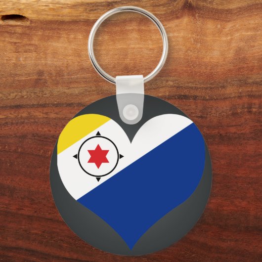 Koop Bonaire vlag Sleutelhanger (Voorkant)