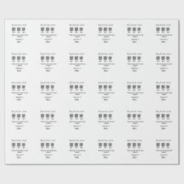 koop bride een drink scan QR code dank uInvitation Cadeaupapier