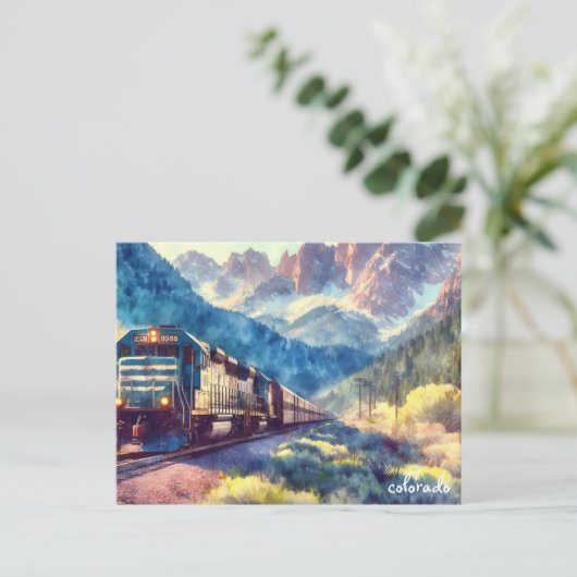 koop cool Travel  Colorado Springs Briefkaart (Staand voorkant)