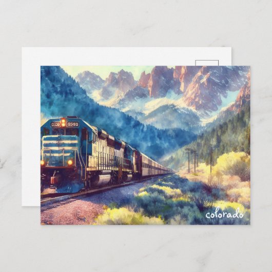 koop cool Travel Colorado Springs Briefkaart (Voorkant / Achterkant)